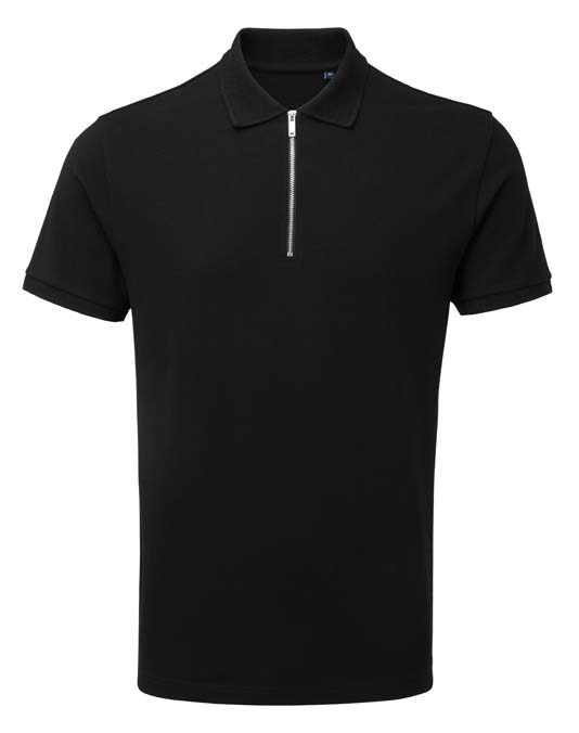 Men&#39;s zip polo