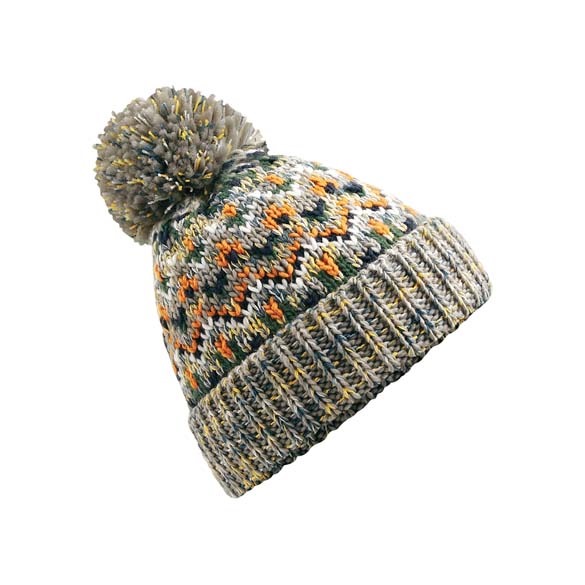 Blizzard bobble beanie