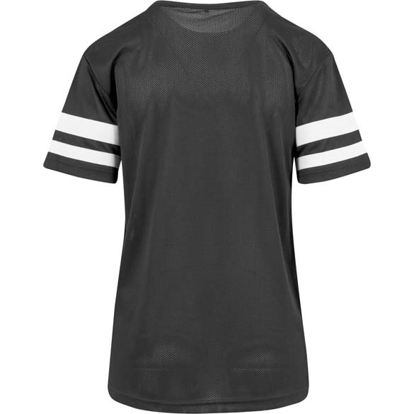 Women&#39;s mesh stripe tee