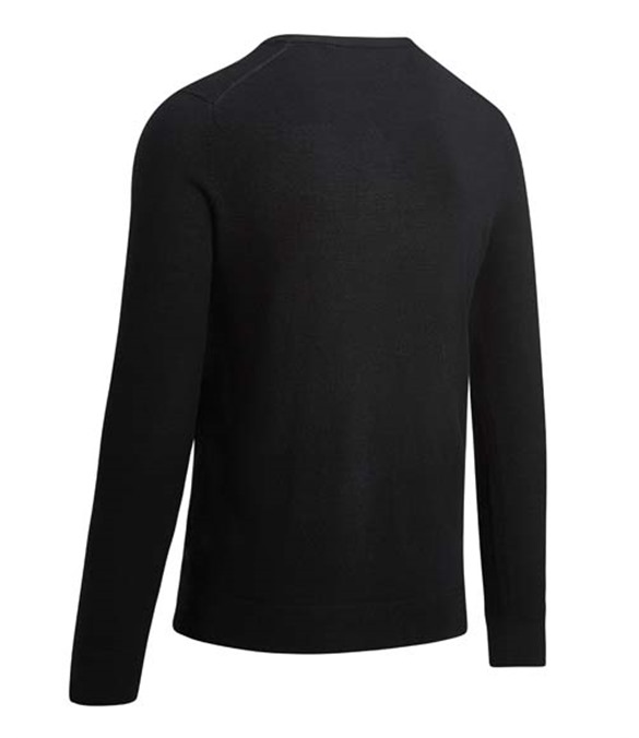 Ribbed v-neck Merino sweater