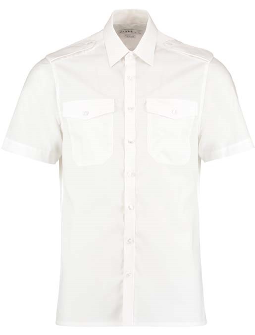 Pilot shirt short-sleeved (tailored fit)