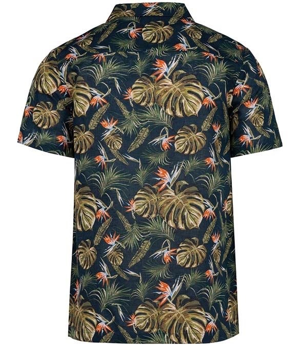 Native Spirit Short Sleeve Hawaiian Print Shirt