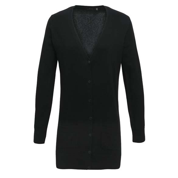 Women&#39;s longline knitted cardigan