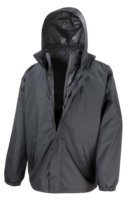 Core 3-in-1 jacket with quilted bodywarmer