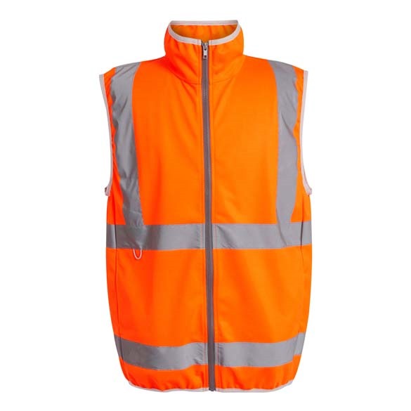 Pro hi-vis full-zip gilet