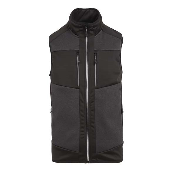 E-Volve unisex knit-effect stretch bodywarmer