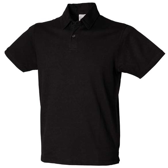 Short sleeve stretch polo