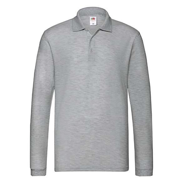 Premium long sleeve polo