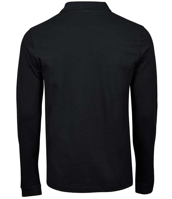 Tee Jays Luxury Stretch Long Sleeve Polo Shirt