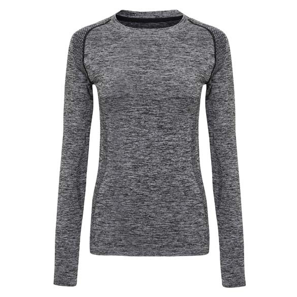 Women&#39;s TriDri&#174; seamless &#39;3D fit&#39; multi-sport performance long sleeve top