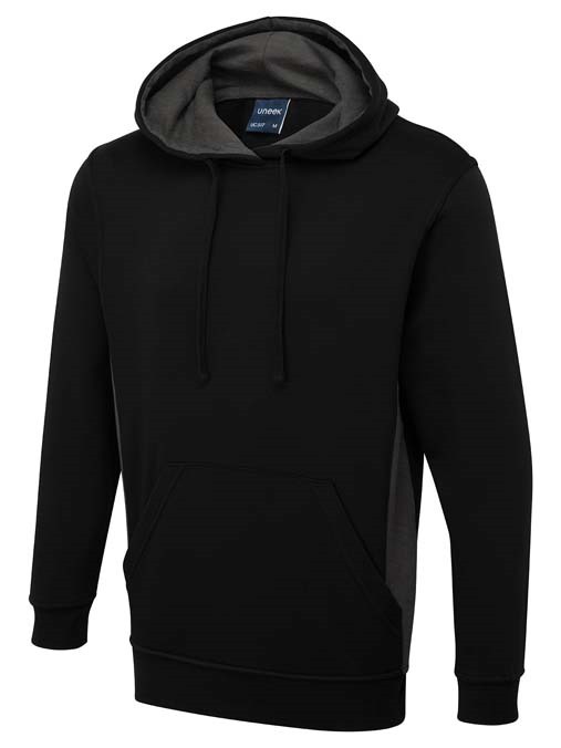 Two Tone Hooded Sweatshirt