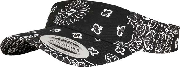 Bandana print visor (8888BP)